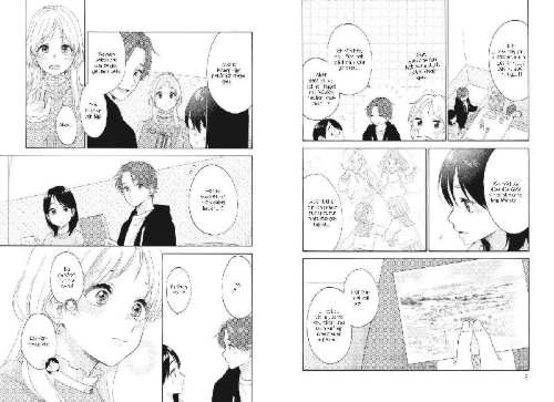 Buchcover und Innenansicht für das Buch: Hananoi-kun to koi no yamai