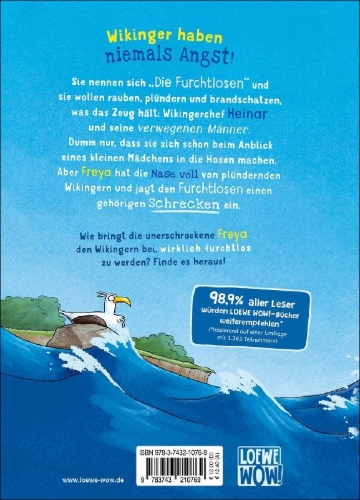 Buchcover und Innenansicht für das Buch: Freya und die Furchtlosen (Band 1) - Auf ins Gefecht!
