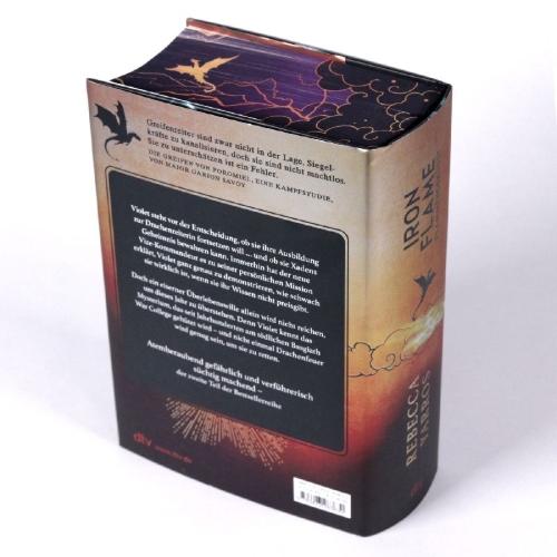 Buchcover und Innenansicht für das Buch: Iron Flame (The Empyrean 2)