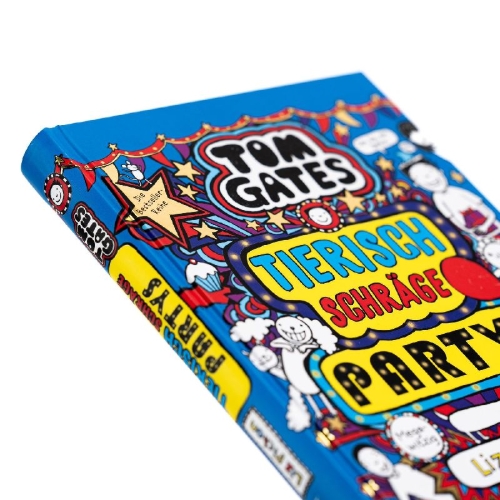 Buchcover und Innenansicht für das Buch: Pesky Pets and Parties