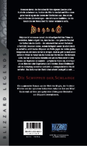 Buchcover und Innenansicht für das Buch: Diablo: The Sin War II - Scales of the Serpent