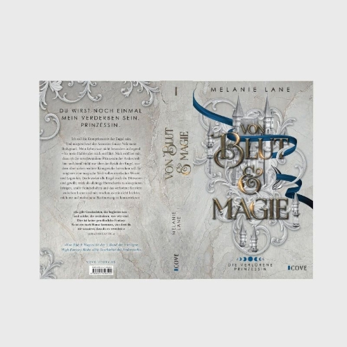 Buchcover und Innenansicht für das Buch: Von Blut & Magie (Die Geschichte der Anderswelt 1)