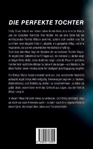 Buchcover und Innenansicht für das Buch: Die perfekte Tochter