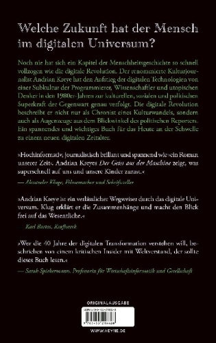 Buchcover und Innenansicht für das Buch: Der Geist aus der Maschine