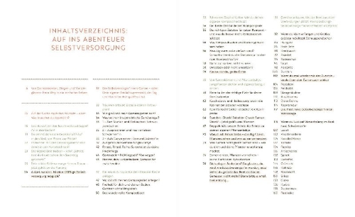 Buchcover und Innenansicht für das Buch: Selbstversorgung