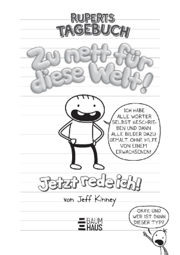 Buchcover und Innenansicht für das Buch: Diary of an Awesome Friendly Kid