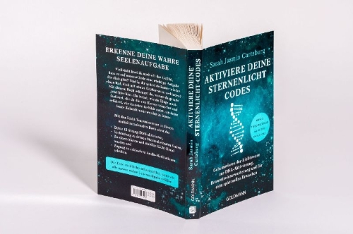 Buchcover und Innenansicht für das Buch: Aktiviere deine Sternenlicht-Codes
