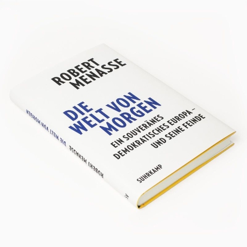 Buchcover und Innenansicht für das Buch: Die Welt von morgen