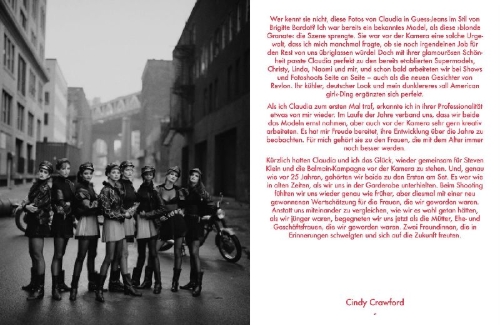Buchcover und Innenansicht für das Buch: Claudia Schiffer