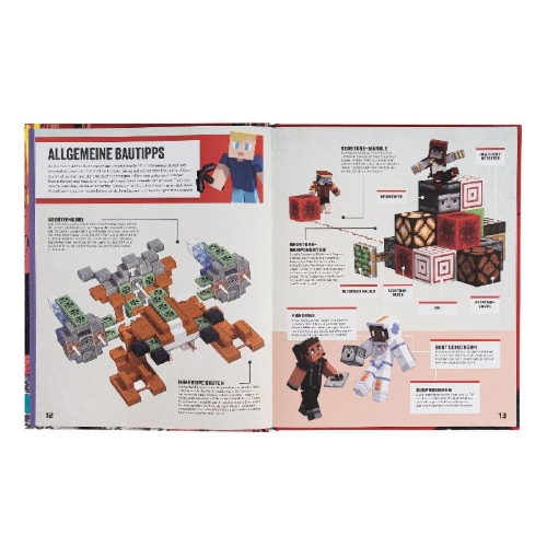 Buchcover und Innenansicht für das Buch: Minecraft Escape Rooms. Epic Builds To Spark Your Imagination