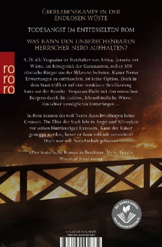 Buchcover und Innenansicht für das Buch: Rome's Sacred Flame