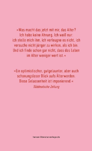 Buchcover und Innenansicht für das Buch: Altern