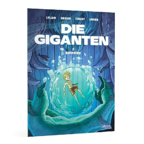 Buchcover und Innenansicht für das Buch: Die Giganten 2: Siegfried