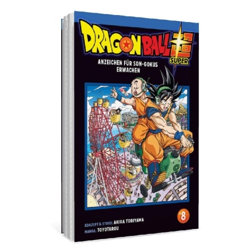 Buchcover und Innenansicht für das Buch: Dragon Ball Super