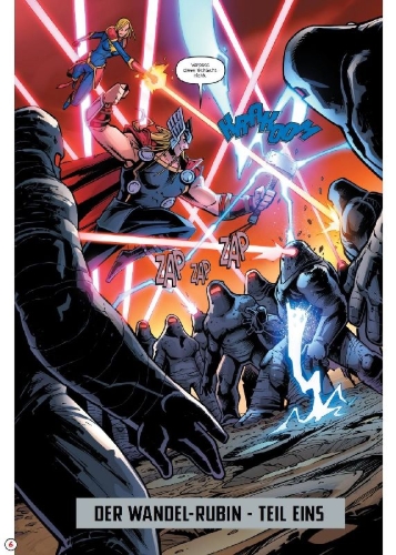 Buchcover und Innenansicht für das Buch: Marvel Action: Avengers #4-#6