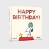 Buchcover und Innenansicht für das Buch: Peanuts Geschenkbuch: Happy Birthday!