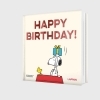 Buchcover und Innenansicht für das Buch: Peanuts Geschenkbuch: Happy Birthday!