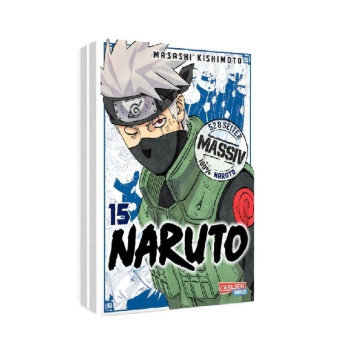 Buchcover und Innenansicht für das Buch: NARUTO Massiv 15