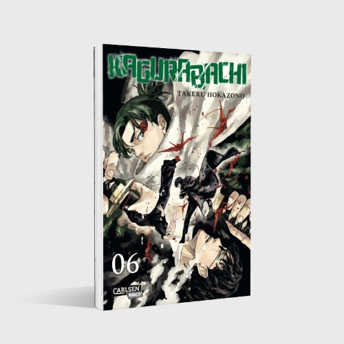 Buchcover und Innenansicht für das Buch: Kagurabachi