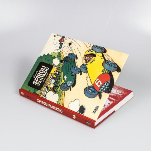 Buchcover und Innenansicht für das Buch: Spirou und Fantasio Gesamtausgabe Neuedition 2
