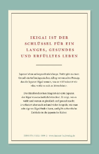 Buchcover und Innenansicht für das Buch: ¿The Little Book of Ikigai. The Essential Japanese Way to Finding your Purpose in Life¿