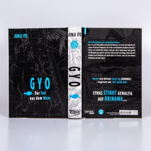 Buchcover und Innenansicht für das Buch: Gyo 1,2