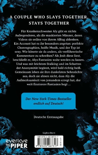 Buchcover und Innenansicht für das Buch: Lights Out