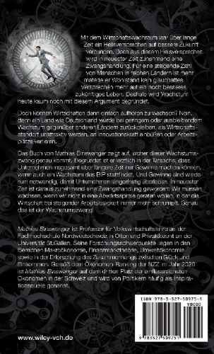 Buchcover und Innenansicht für das Buch: Der Wachstumszwang