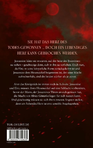 Buchcover und Innenansicht für das Buch: The Heartless One