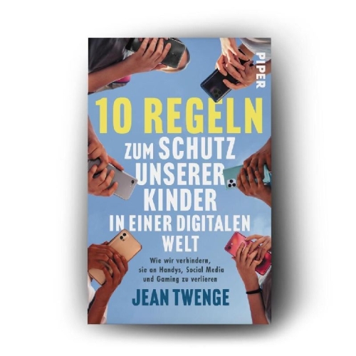 Buchcover und Innenansicht für das Buch: 10 Rules for Raising Kids in a High-Tech World