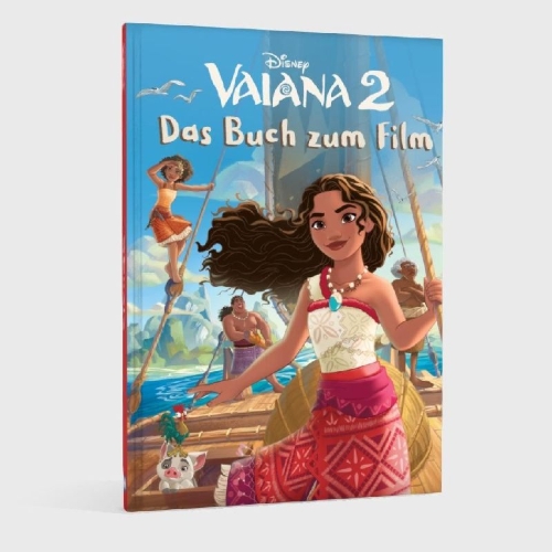 Buchcover und Innenansicht für das Buch: Disney Filmbuch zum Vorlesen: Vaiana 2
