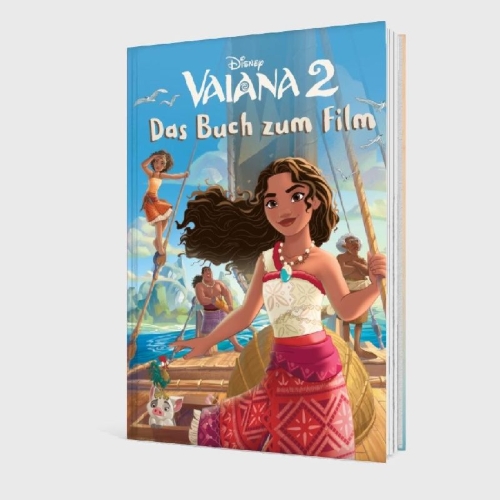 Buchcover und Innenansicht für das Buch: Disney Filmbuch zum Vorlesen: Vaiana 2