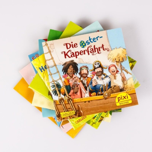 Buchcover und Innenansicht für das Buch: Pixi-8er-Set 308: Pixi liebt den Frühling (8x1 Exemplar)