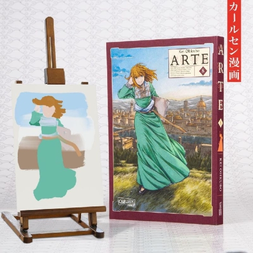 Buchcover und Innenansicht für das Buch: Arte