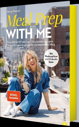 Buchcover und Innenansicht für das Buch: Meal Prep with Me