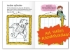Buchcover und Innenansicht für das Buch: LasseMajas Sommarlovsbok - Var är Sylvester?