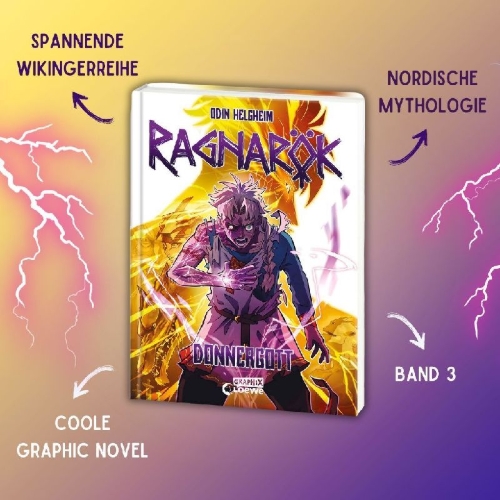 Buchcover und Innenansicht für das Buch: Ragnarok - Tordenguden
