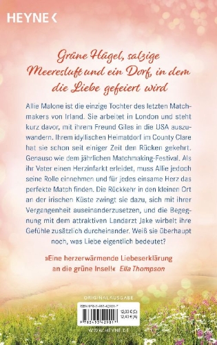 Buchcover und Innenansicht für das Buch: Irish Love - Vom Glück geküsst