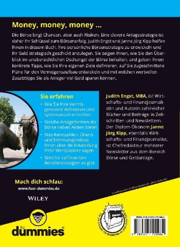 Buchcover und Innenansicht für das Buch: Börsenstrategien für Dummies