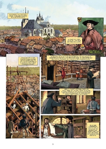 Buchcover und Innenansicht für das Buch: Ils ont fait l'histoire: Luther