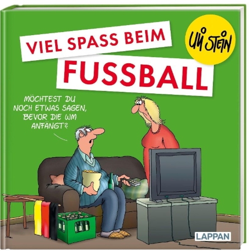 Buchcover und Innenansicht für das Buch: Uli Stein: Freizeit & Beruf: Viel Spaß beim Fußball