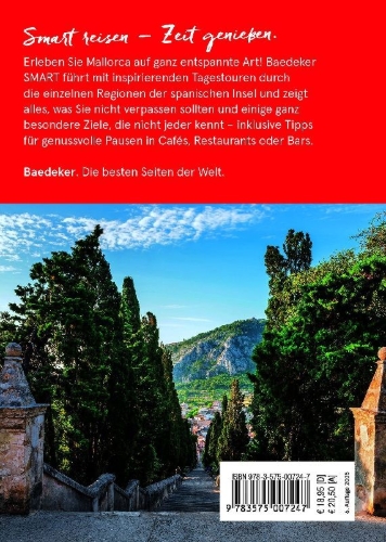 Buchcover und Innenansicht für das Buch: Baedeker SMART Reiseführer Mallorca