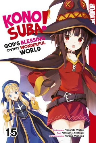 Buchcover und Innenansicht für das Buch: Konosuba! God's Blessing On This Wonderful World! 15