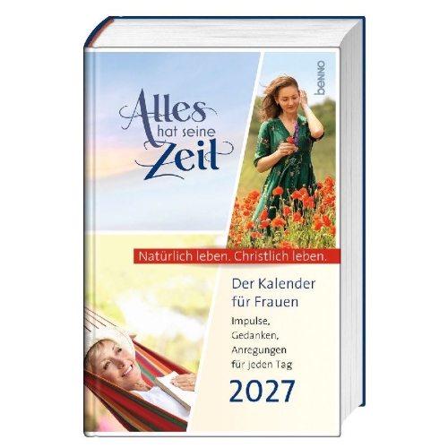 Buchcover und Innenansicht für das Buch: Alles hat seine Zeit 2027