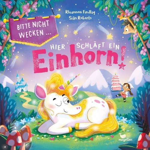 Buchcover und Innenansicht für das Buch: Don't Disturb the Unicorn