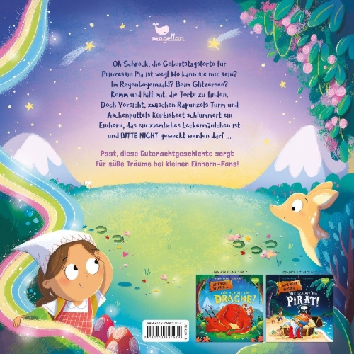 Buchcover und Innenansicht für das Buch: Don't Disturb the Unicorn