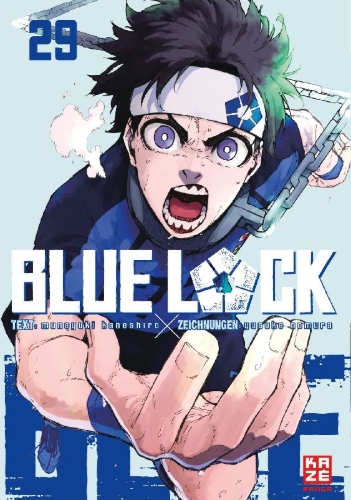 Buchcover und Innenansicht für das Buch: Blue Lock