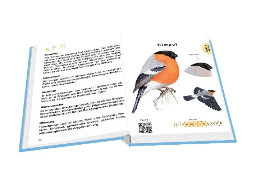 Buchcover und Innenansicht für das Buch: Anaconda Taschenführer Vögel. 70 Arten bestimmen und entdecken