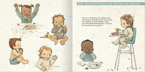 Buchcover und Innenansicht für das Buch: Der MüffFloh