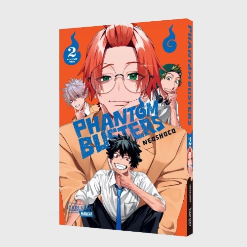 Buchcover und Innenansicht für das Buch: Phantom Busters